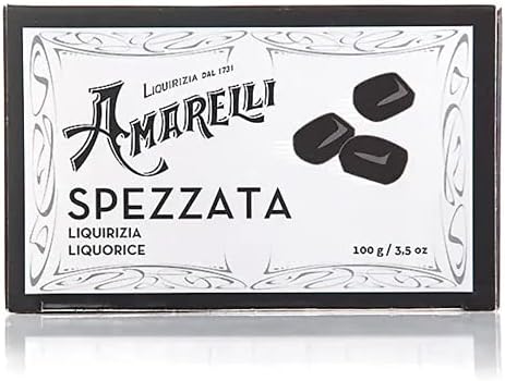 Amarelli - Spezzata Pure Liquorice Without Extra Aromas in Regular Pieces 100 gr