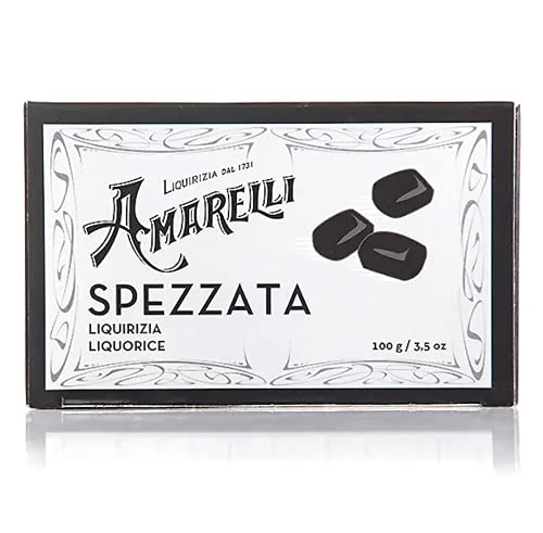 Amarelli - Spezzata Pure Liquorice Without Extra Aromas in Regular Pieces 100 gr