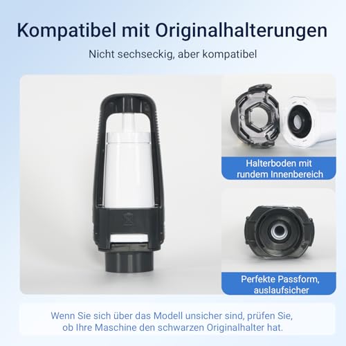 GLACIER FRESH Wasserfilter für Sage Kaffeevollautomaten (4 Stück) – Ansicht 5
