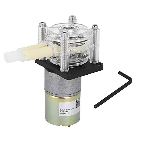 DC Vacuum Pump Strong Suction Self Priming Peristaltic Pump, High for Aquarium, Chemicals, Liquids and Other Dosing Additives (24V) by Hilitand - Used condition - US$15.19
