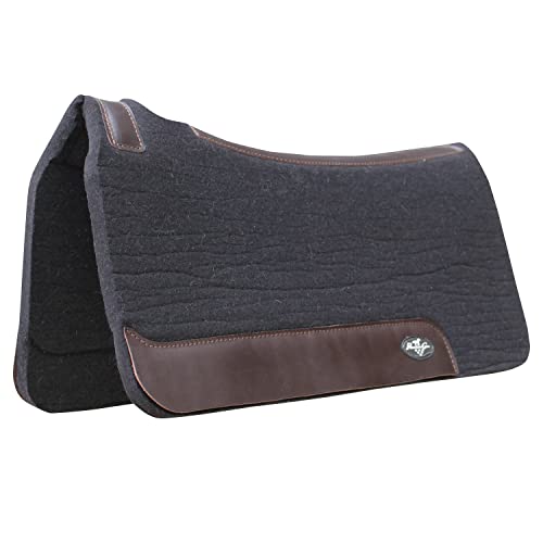 Professional's Choice 100% Steam-Pressed Saddle Pad | Wither Relief and Helps to Protect Against Pressure Points | 31