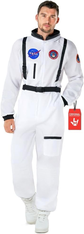 Morph Astronaut Costume Adult, Halloween Costume for Men