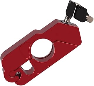 BESPORTBLE 1 Peça Trava Do Acelerador Da Motocicleta Trava De Segurança Para Pesada Cnc Trava De Trava De Motocicleta Guidão Trava De Motocicleta Liga De Alumínio Alça De Trava De Trava