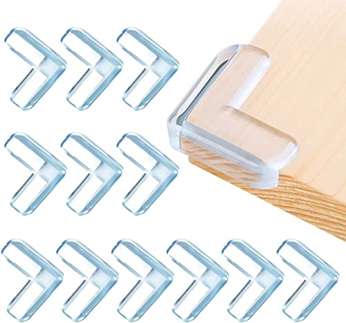 Image of RIOMAX Corner Protector for Sharp Edges, Baby Proofing Child Safety Corner Guards, Edge Guard, Protectors for Furniture Against Sharp Corners (L Shape) (Pack of 4)