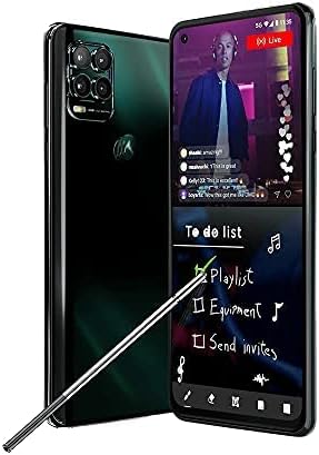 Miniatura 5 de G Stylus 5G - Bolígrafo de repuesto para Motorola Moto G Stylus 5G (2021) XT2131 All Verison Touch Pen (negro) + pasador de expulsión