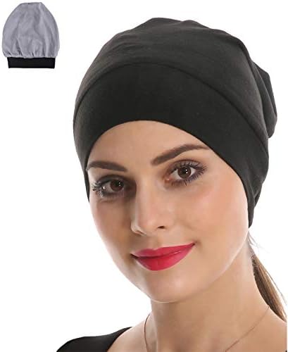 Slap Night Cap Sleep Hat - Black Women 