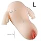 Seckoe Realistische Masturbator Taschenmuschi Masturbiere Simulation 3D Gebärmutter Vagina Klitoris Gebärmutterhals Anal Erotik Penis Masturbatoren Sex Spielzeug für Männer Solo Pocket Pussy (L)