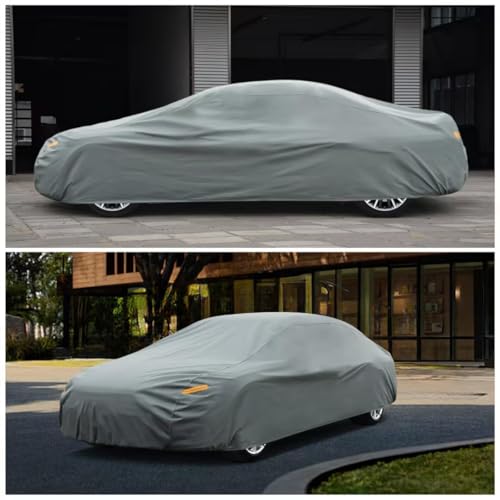 Image of Kayme Heavy Duty Car Cover Custom Fit Nissan Maxima Waterproof All Weather for Automobiles, Full Exterior Covers Sun Rain UV Protection.（Deliver About 3-10 Days）