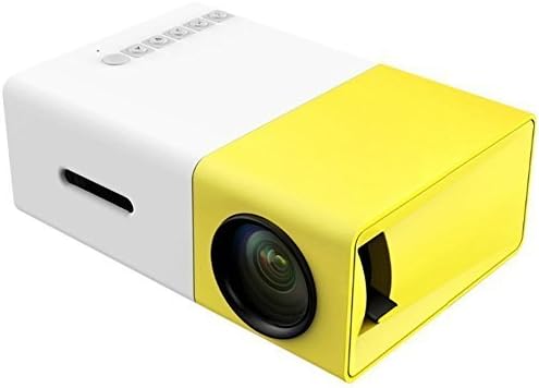 Mini Video Projector - XINKSD YG300 Portable Full Color LED LCD Video Projector for Children Present, Video TV Movie, Party Game, Outdoor Entertainment with HDMI USB AV Interfaces and Remote Control