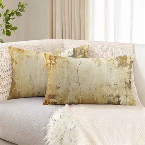 Housse de coussin 50x90cm velours résistant avec fermeture zippée invisible cachée.