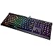 CORSAIR K70 RGB MK.2 RAPIDFIRE Low Profile - Backlit RGB LED - USB Passthrough & Media Controls - Fastest & Linear Low Profile - Cherry MX Speed