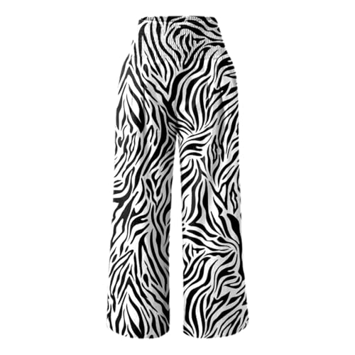 Pantalon large imprimé décontracté idéal pour vos journées d'été et sorties urbaines