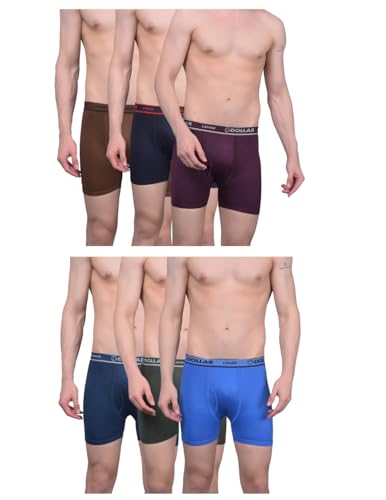 Image of Dollar Lehar Mens Combed Cotton Trunk - Actual Colour May Vary