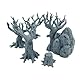 QP3D – Set mit 6 Bäumen – Streugelände, Fantasielandschaft für Tischplatte und RPG, 28–32 mm, Miniaturen, Kriegsspiele, Requisiten DND D&D, 3D-gedruckt und bemalbar