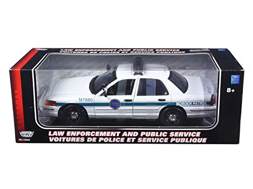 Motormax 1:18 Ford Crown Victoria Border Patrol Car
