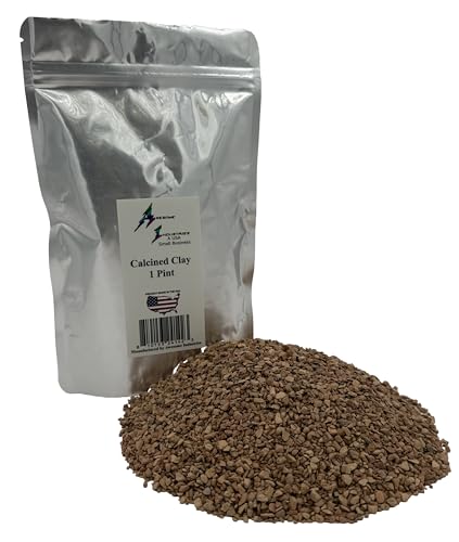 Calcined Clay for Bonsai 1 Pint 1/8' Succulent Cactus Indoor Plants Horticultural Soil Amendment...