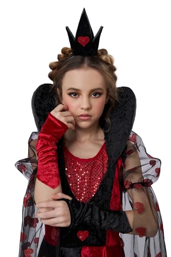 Disfraz Queen Of The Dark Hearts niña talla M miniatura 7