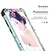 PIXIU Galaxy Note 10 Plus case,Unique Dual Layer Heavy Duty Shockproof Protective Hybrid Sturdy Case for Samsung Galaxy Note 10Plus 6.8 inch Peonies Flower