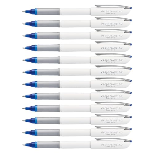 Stylo à bille encre grasse Pentel Floatune BY110-C bleu 1 mm fournitures bureau