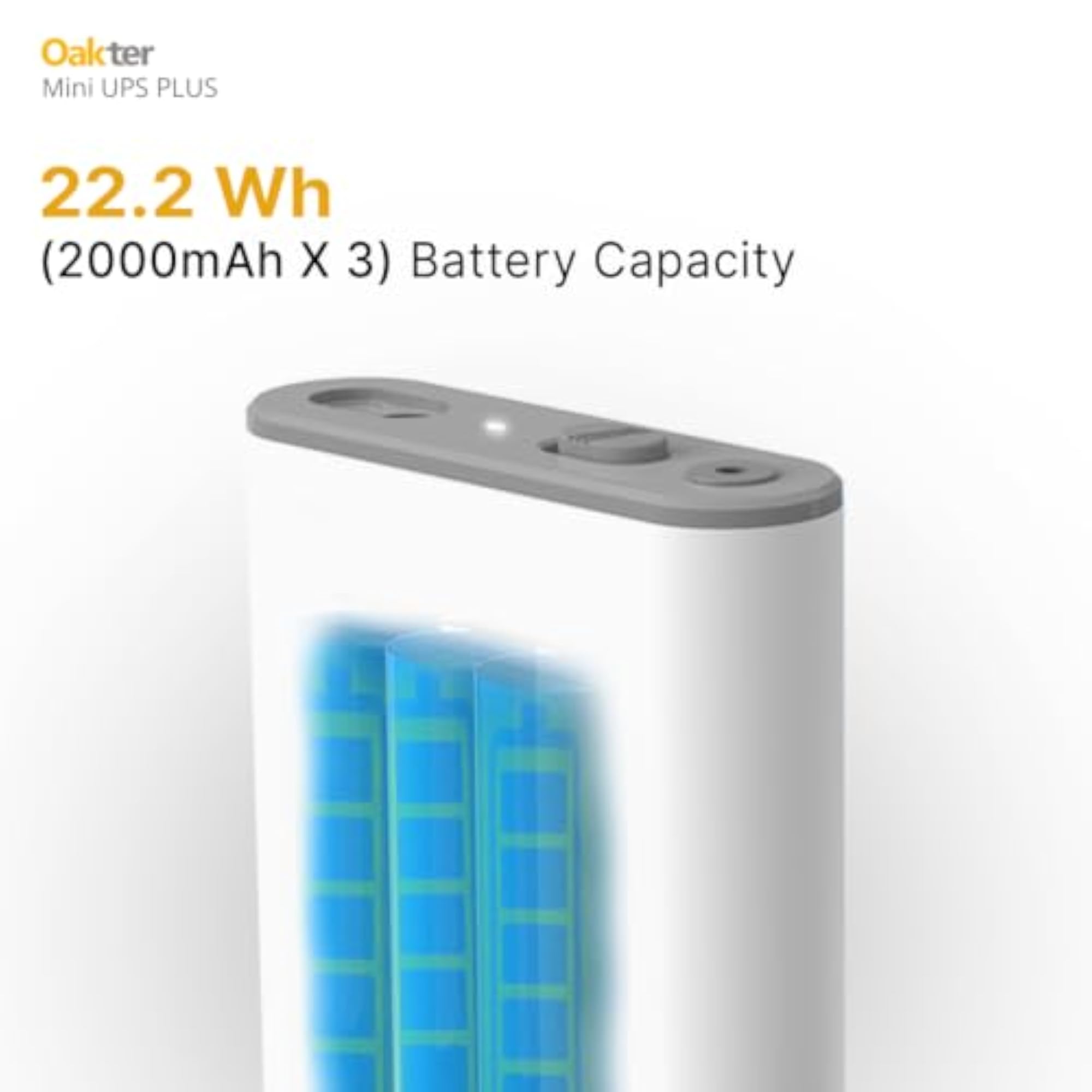 Mini UPS Plus WiFi Router Broadband Modem Backup