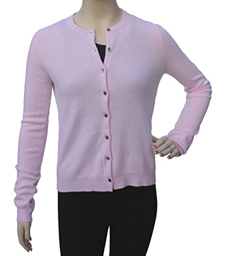 Image of Cashmere Boutique Women's Pure Cashmere Button Cardigan