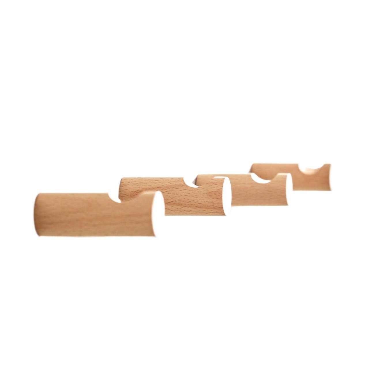 Suodebyy Beech Coat Hooks Wall Mounted Wooden Hook Home Wall Hanger