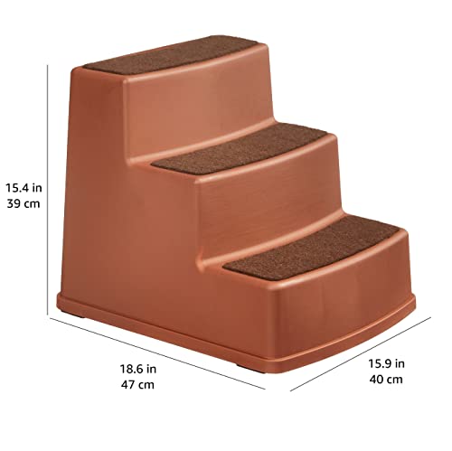 Amazon Basics 3 Step Non Slip Pet Stairs For Dogs And Cats, Cocoa #TOP4
