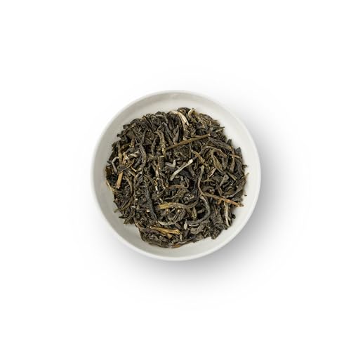 Weißer Tee Mao Feng – Hochwertiger Tee aus Vietnam mit ganzen Blättern – Frisches und blumiges Aroma, weicher und delikater Geschmack – Geringer Koffeingehalt – Heißversiegelte Verpackung (50 gr)