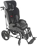 Cerebral Palsy Children's Wheelchair Car, Manual Transport Wheel Chairs with High Backrest, Easy to Travel, Locking Hand Brakes, for Child