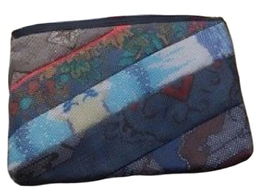 [前田織物]本場奄美大島紬を使った手作りポーチ