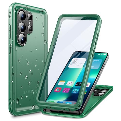 Cozycase Top Waterproof Case for Samsung Galaxy S26 Ultra - Build-in Screen & Camera Protector Heavy Duty Rugged Full Body 360 Military Grade Slim Har
