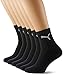 SCHWARZ ROT günstig Kaufen-PUMA Herren Short Crew Socks Frotteesohle 6er Pack Sportsocken, Schwarz, 39-42