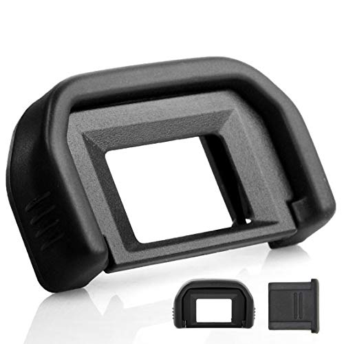Ruberg Goma ocular para Canon EF Eyecup ocular visor ocular copa ocular visor ocular protector EOS 1300D 1200D 1100D 1100D 760D 750D 700D 650D 600D 550D 500D 450D 450D 400D 350D