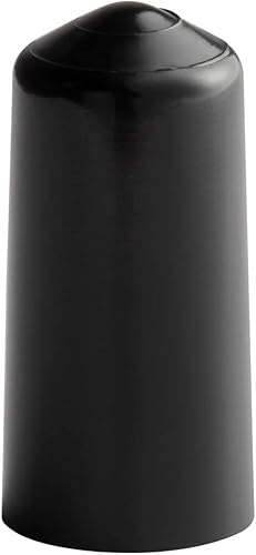 Pack de 36 tapas de vertedor de color negro flexibles para cubrir el canalón de licor y polvo de goma para aderezosvertedores de aceite de oliva