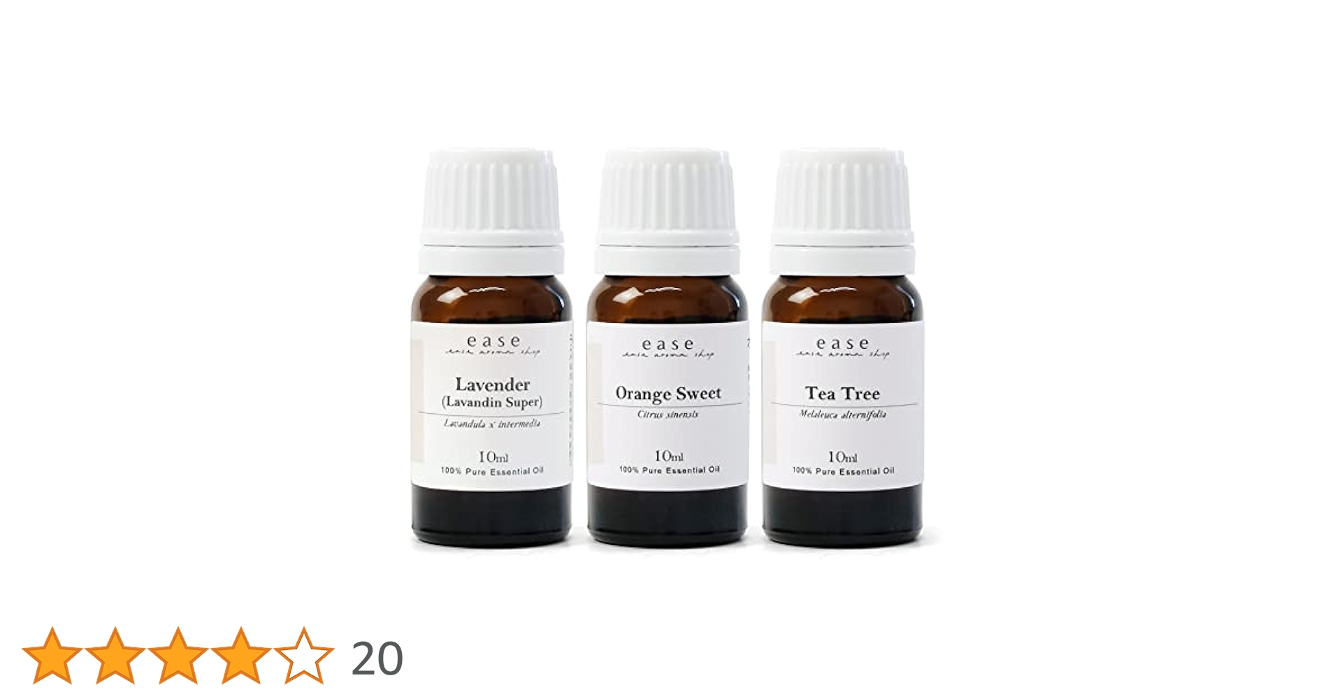 Amazon.co.jp: ease お試しアロマ 定番の香りセット 10ml×3本