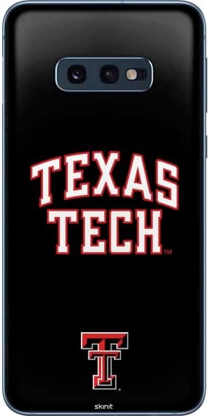 Skinit Decal Phone Skin Compatible with Samsung Galaxy S10e - Officially Licensed College Texas Tech Bold Design