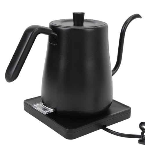 Hervidor Eléctrico ZJchao 800ml Acero 1000W Negro miniatura 1