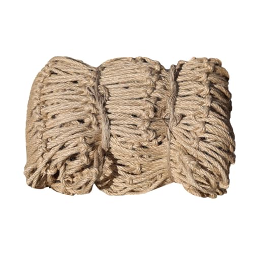 Filet d'escalade en corde de chanvre 1x7m pour sécurité enfant - 6