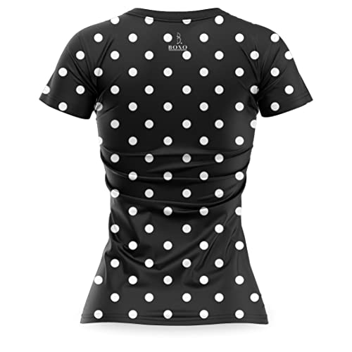 Camiseta Feminina Fitness Leve Dry Fit Beach Tenis POA