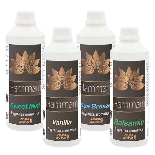 IDRO BATH Kit Assortito di Fragranze Aromatiche e Concentrate per