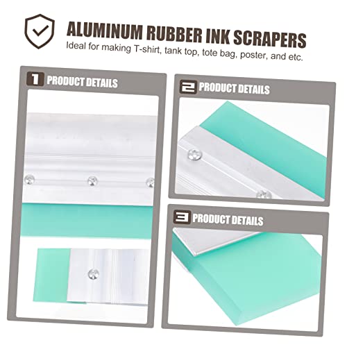 Raclettes de sérigraphie en aluminium lot de 2 racles robustes - 4