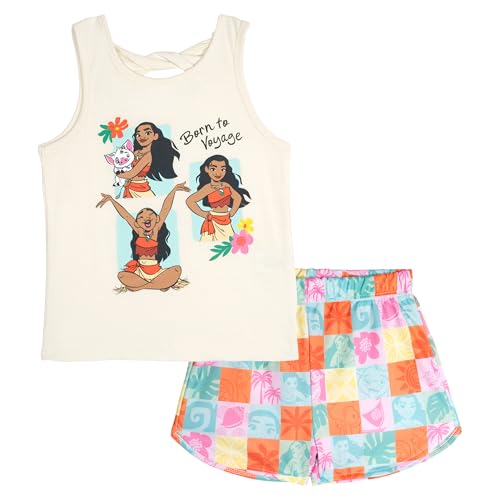Image of Disney Girls T-Shirt and Mesh Shorts Outfit Set Toddler to Big Kid Sizes (2T - 14-16)