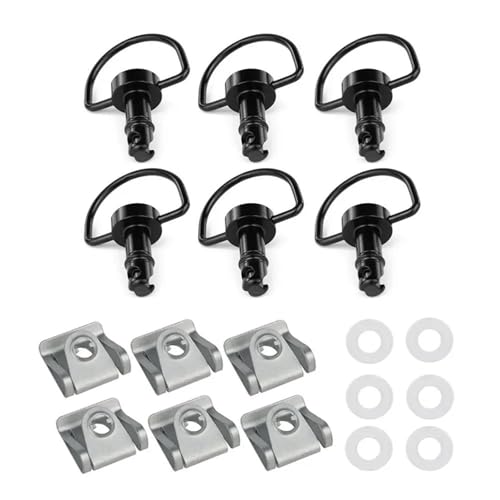 Vis de carénage pour Yamaha R1 R6 kit boulons 17 mm rivets moto
