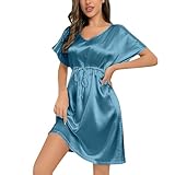 VIELSEITIGKEIT: Ideal für Sommer und warme Tage, perfekt als Schlafkleid oder entspannte Freizeitkleidung zu Hause