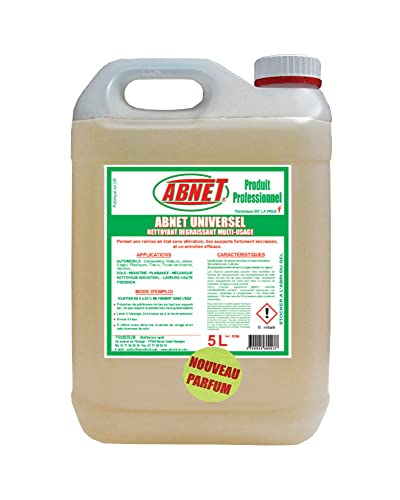 ABNET Nettoyant Multi Surface liquide de dégraissage universel en 5L