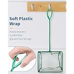 Pawfly Aquarium Fish Net with Braided Metal Handle Square Net with Soft Fine Mesh Sludge Food Residue Wastes Skimming Cleaning Net for Fish Tanks Small Koi Ponds and Pools - Image 6
