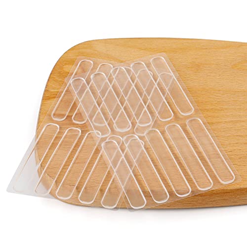 Gummipuffer, GEBAUM 20 Stück Gummipuffer Selbstklebend, Transparenter Elastikpuffer Selbstklebend mit Selbstklebender Rückseite, für Haus, Schule, Glastür, Kommode Cover