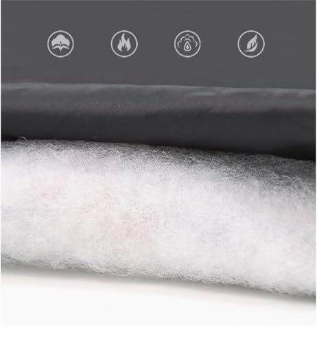 Warmer Hundemantel Wasserdicht Hunde Winterjacke für kleine mittlere Hunde, 4-Beine bedeckt winddichte reflektierende Hundejacke Schneeanzug (S)