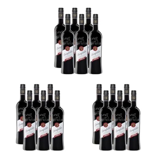 Rotwild Dornfelder QbA lieblich (6 x 0.75 l) (Packung mit 3)