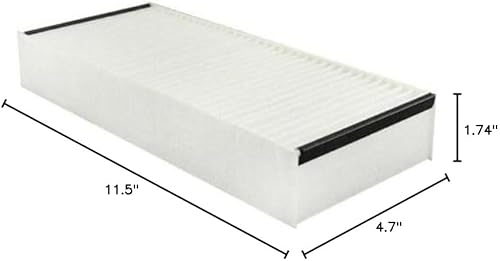 Miniatura 3 de RH Filters 8089705 - Filtro de aire de cabina compatible con 1998-2001 Volvo VNL 780 760 860 670 630 VN 780 670 VNM WCA WG WIA Accesorios Piezas de